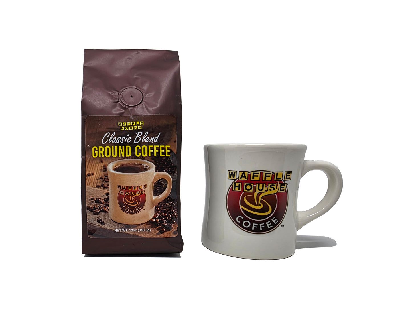 One waffle house Mug & One Bag (12oz)