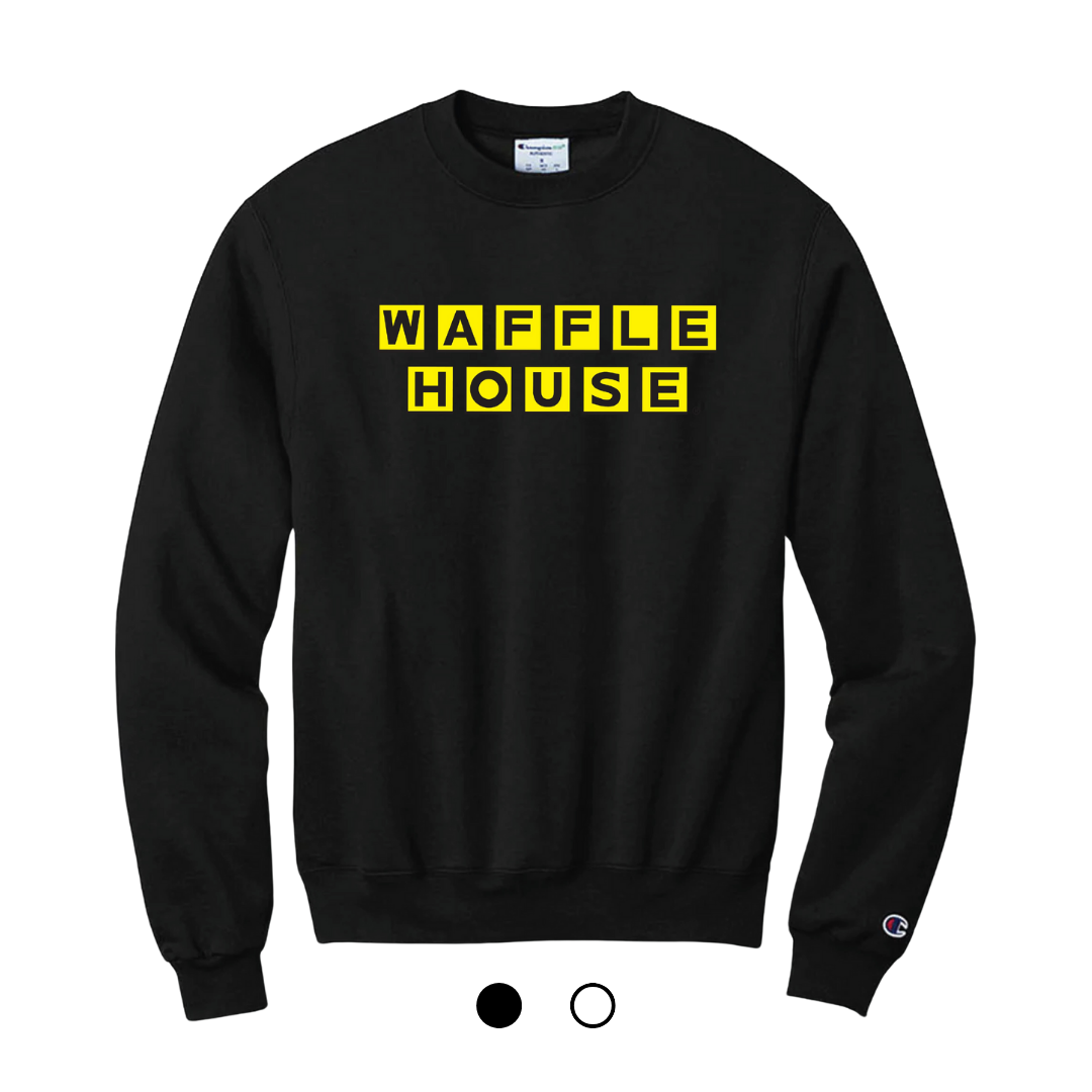 Waffle House x Champion Crewneck Sweatshirt