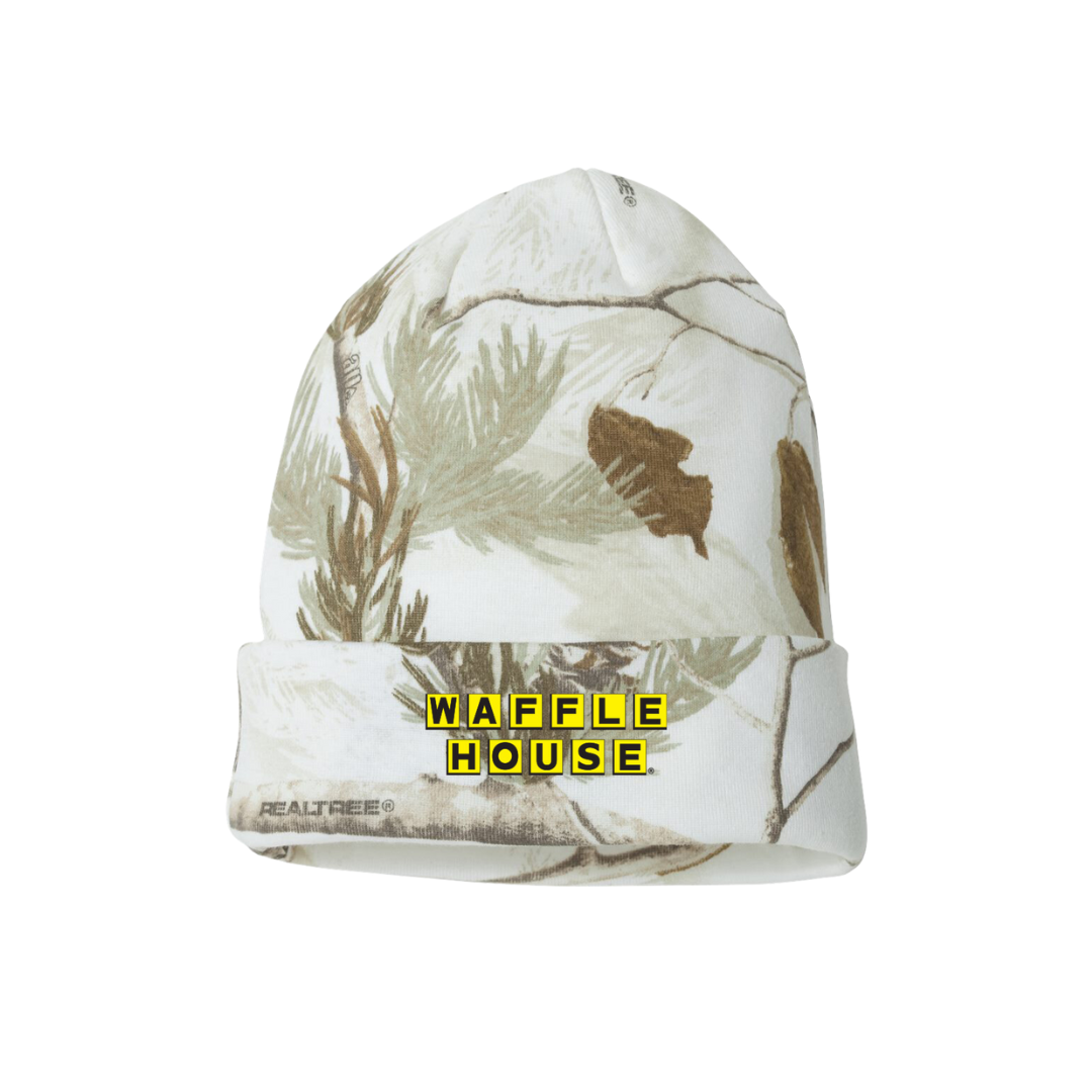 Camouflage winter hat sales
