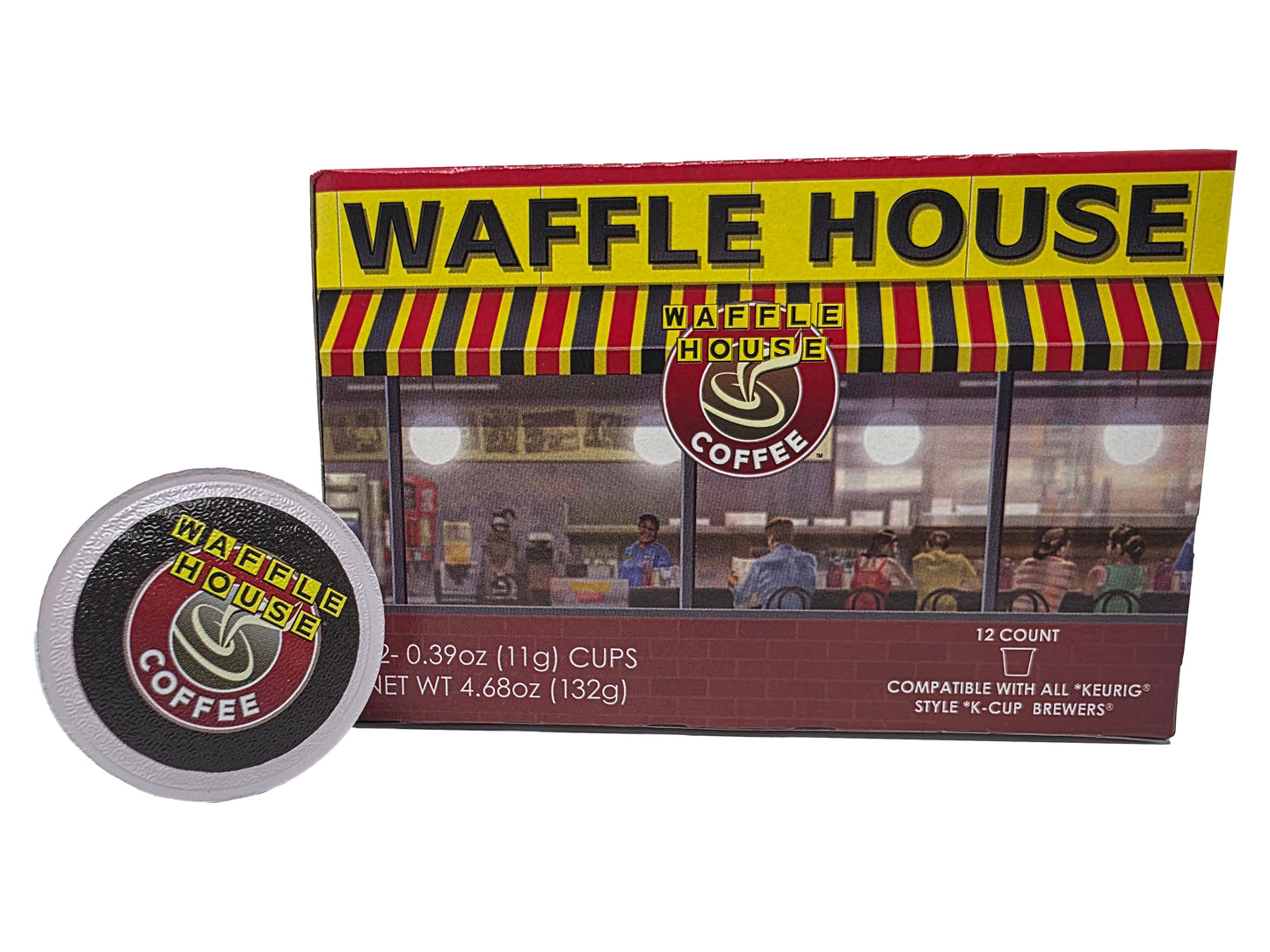 Waffle house Coffee Box with Pod