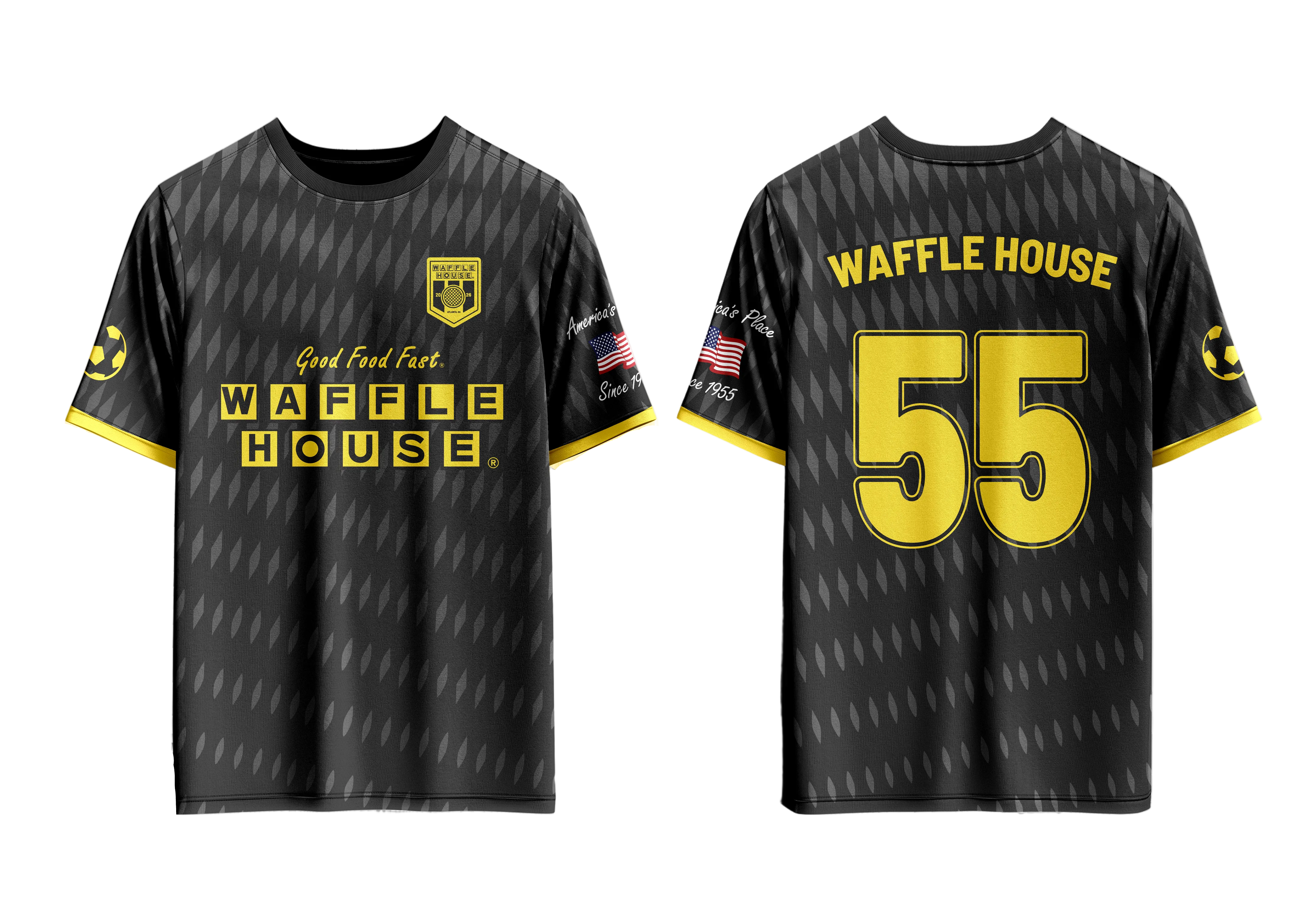 Waffle House Adult Soccer Jersey – WHwebstore