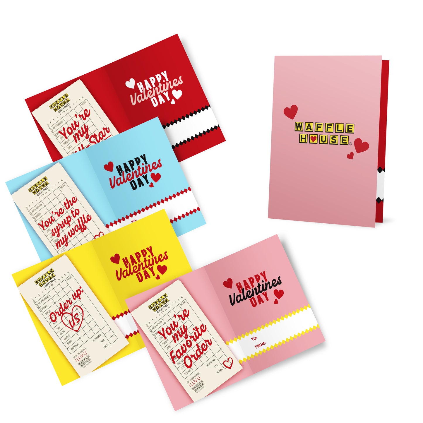 2026 Waffle House Valentine's Day Card