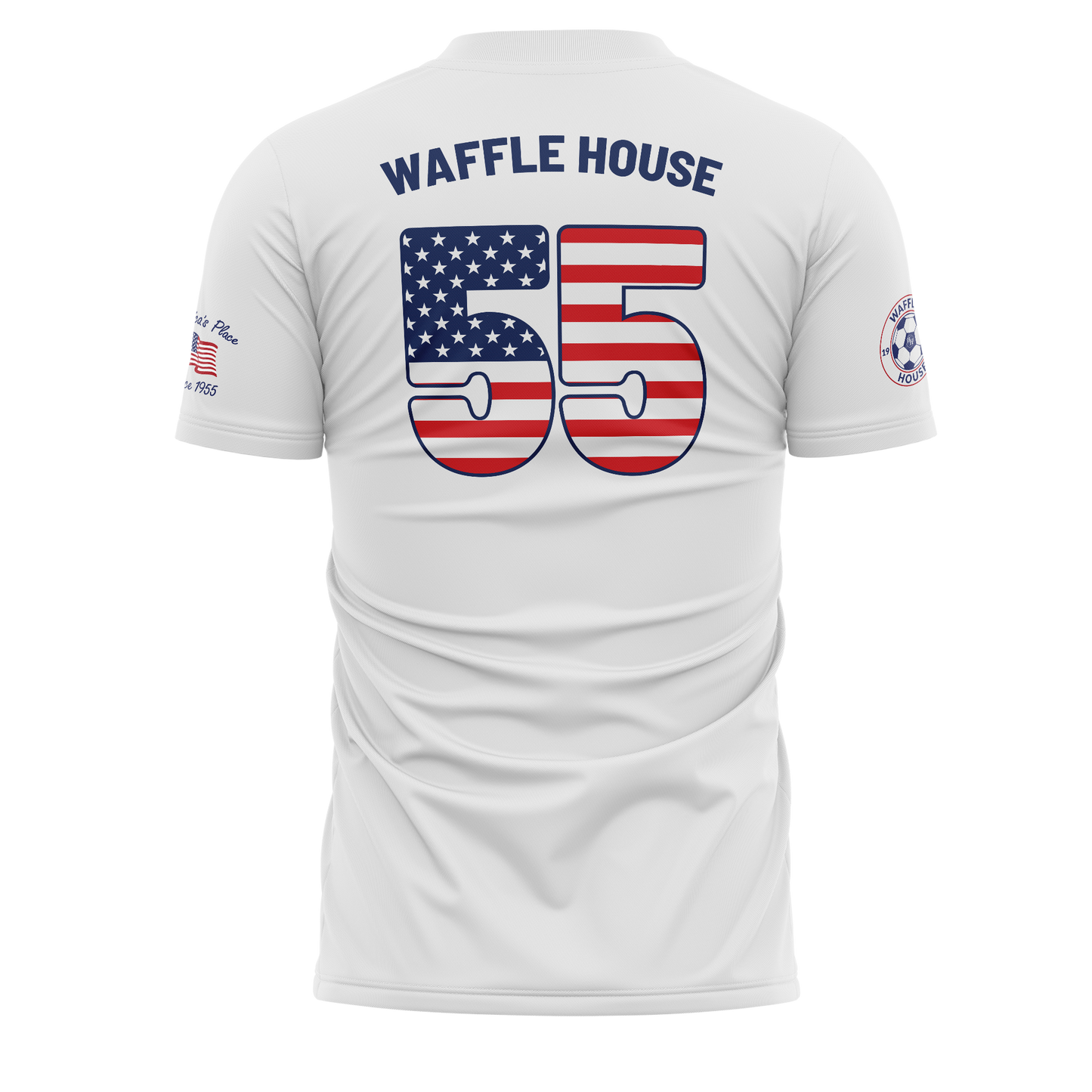 Waffle House Adult Patriotic Jersey
