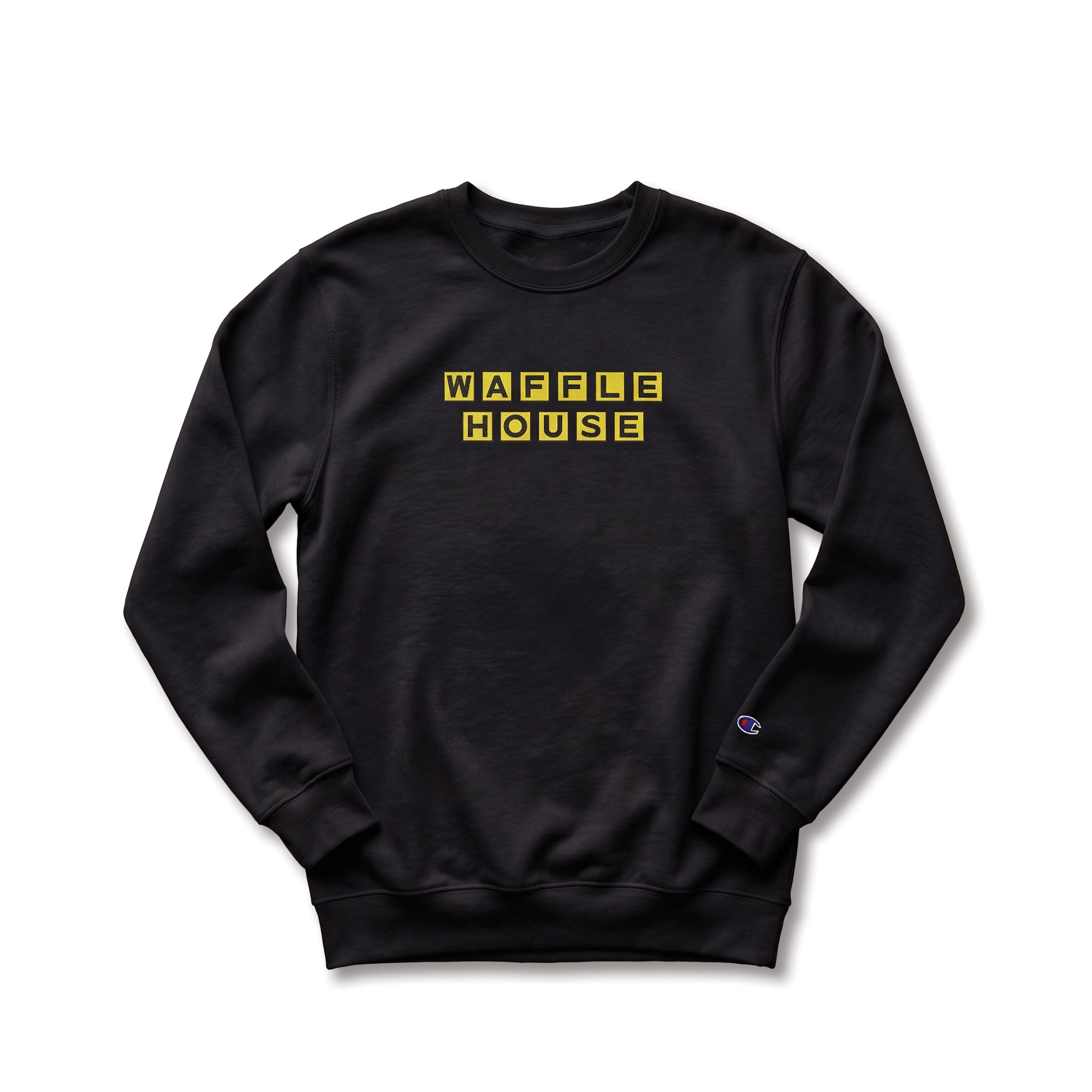 WAFFLE TEAM CREWNECK （M） Waffle House x Champion - Crewneck Sweatshirt – WHwebstore