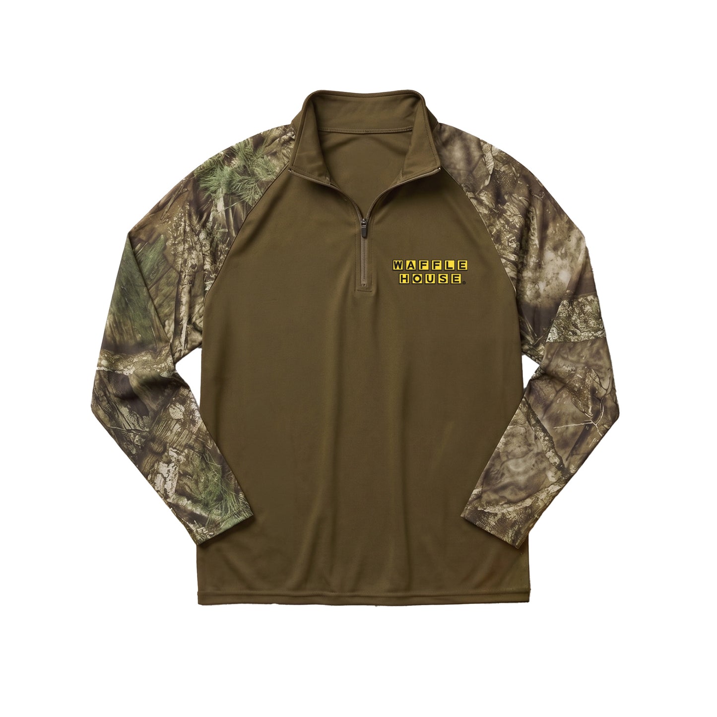 Performance Colorblocked Quarter-Zip Pullover