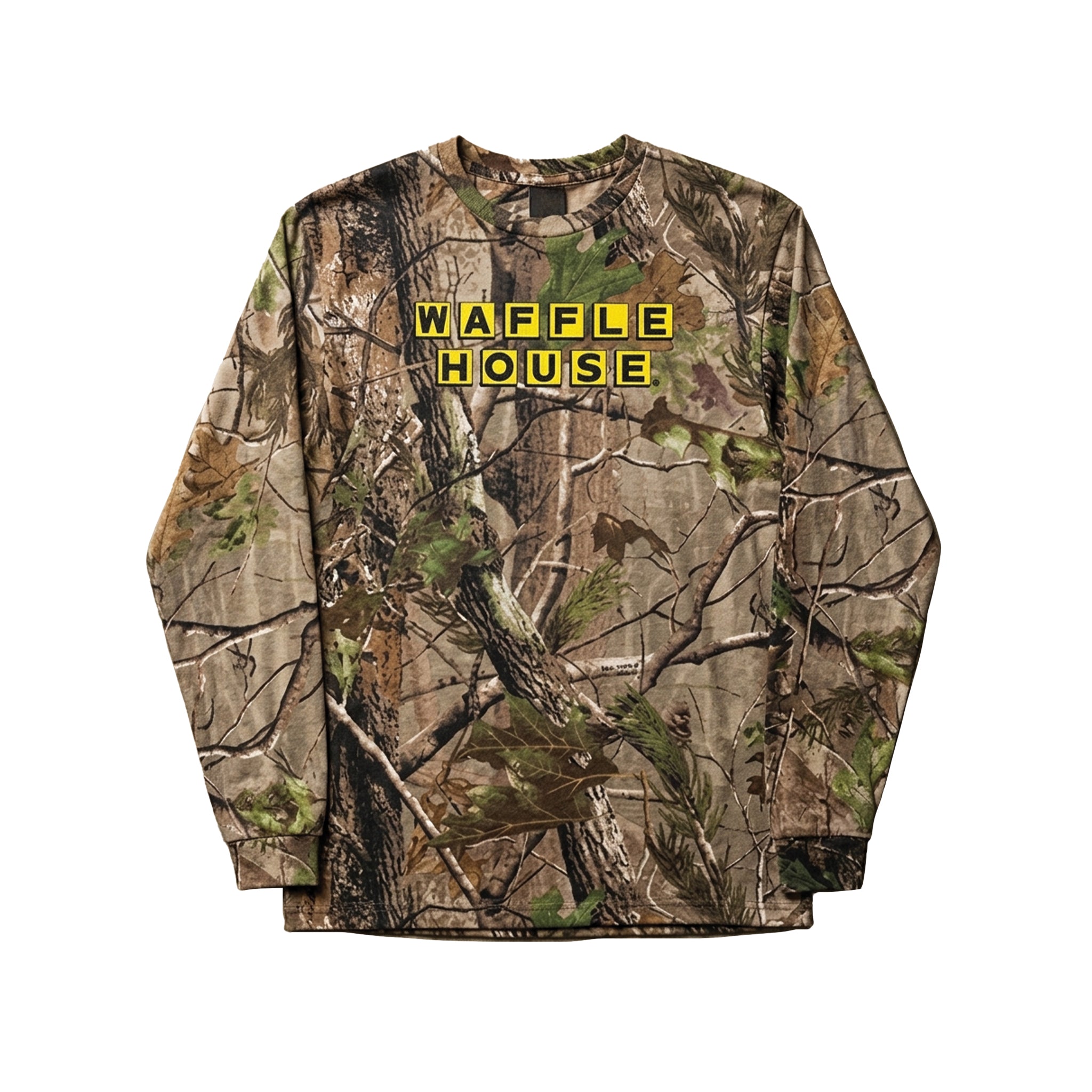 Waffle House Camo Tee - Long Sleeve – WHwebstore