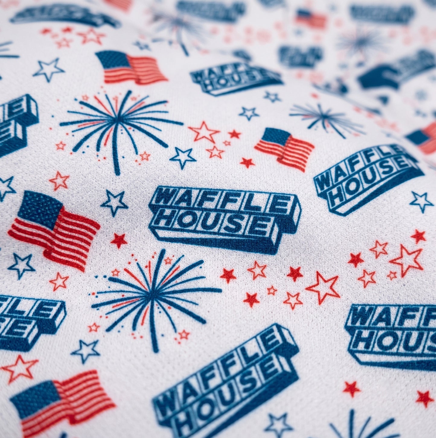 Firework Patriotic Polo Shirt