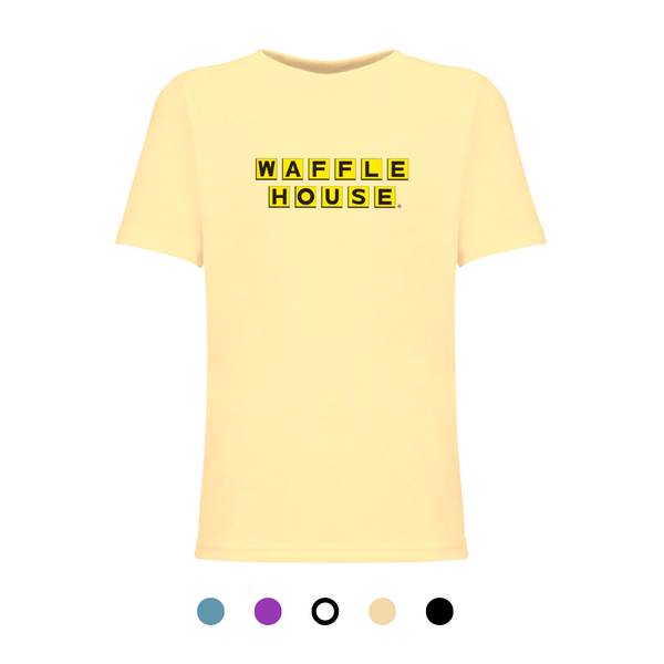 Waffle House Youth: Logo Blended Tee