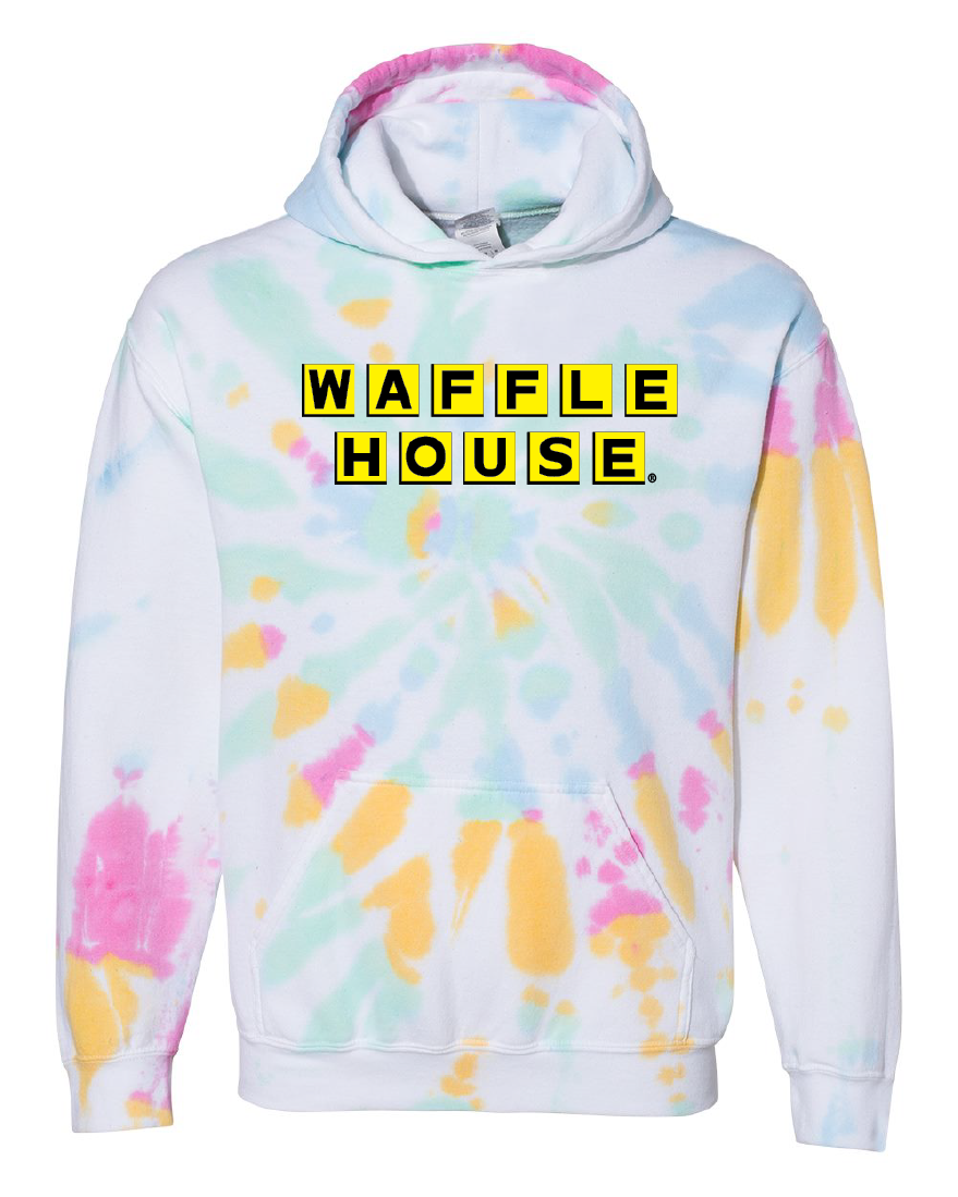 Waffle House Youth Tie-dye