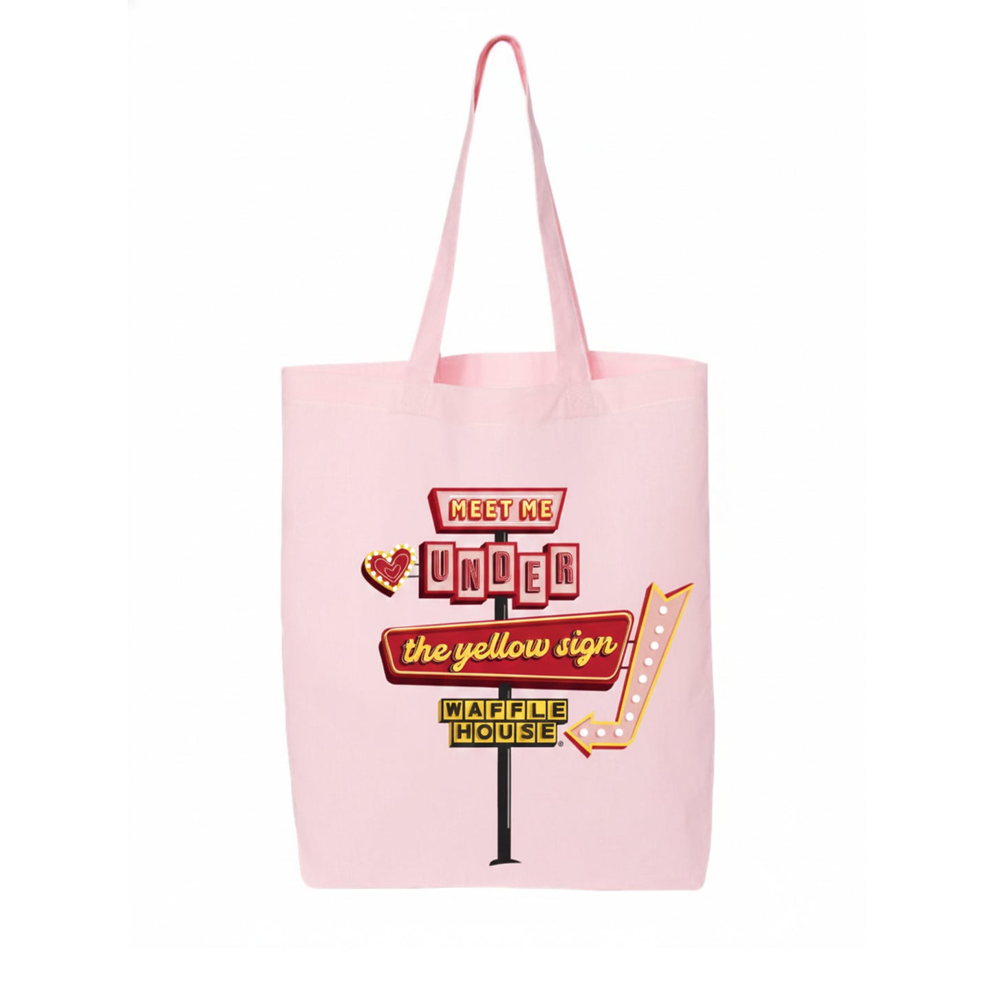 Waffle House Valentine's Tote