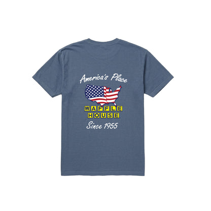 Waffle House Youth Patriotic Shirt