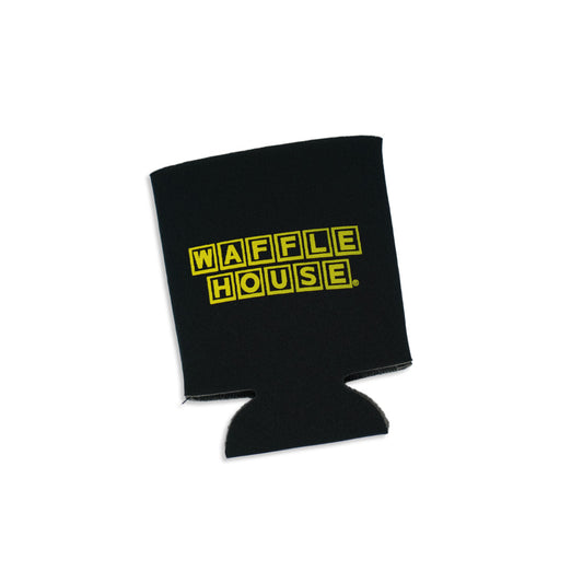 black can cooler with yellow Waffle House logo