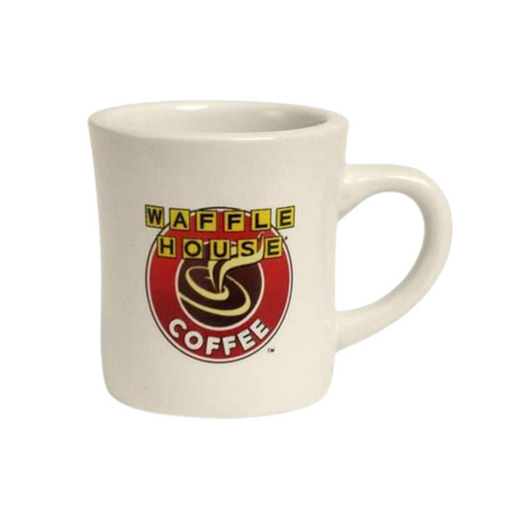 One Waffle House ceramic mug with Waffle House Coffee logo