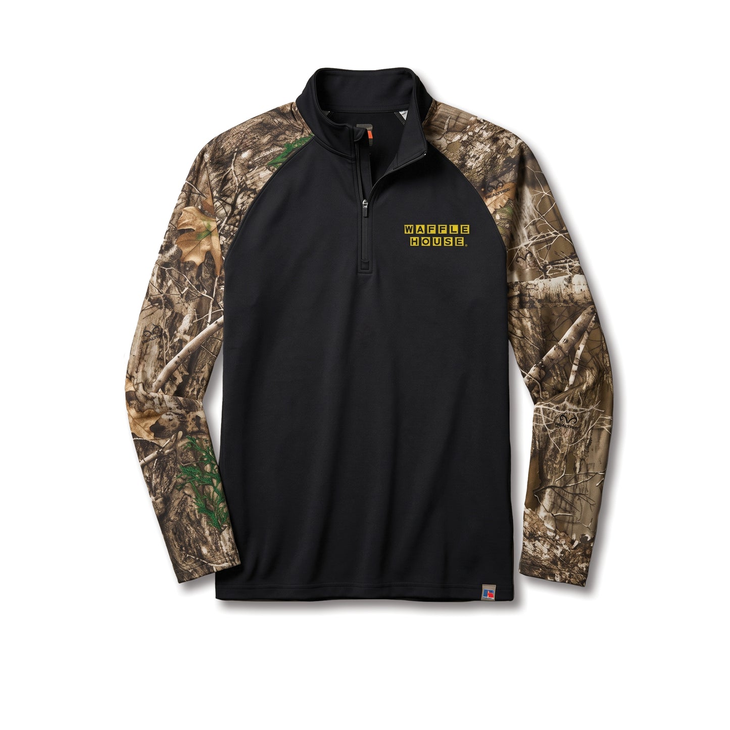 Performance Colorblocked Quarter-Zip Pullover
