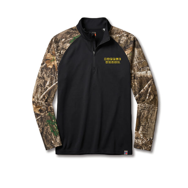 Performance Colorblocked Quarter-Zip Pullover – WHwebstore