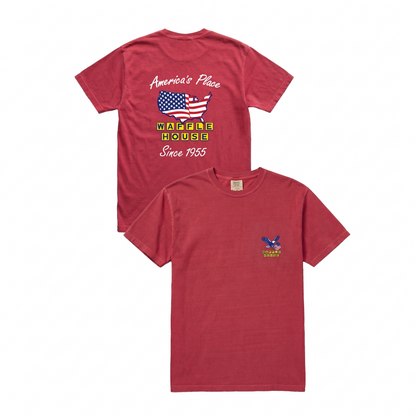 Waffle House Youth Patriotic Shirt