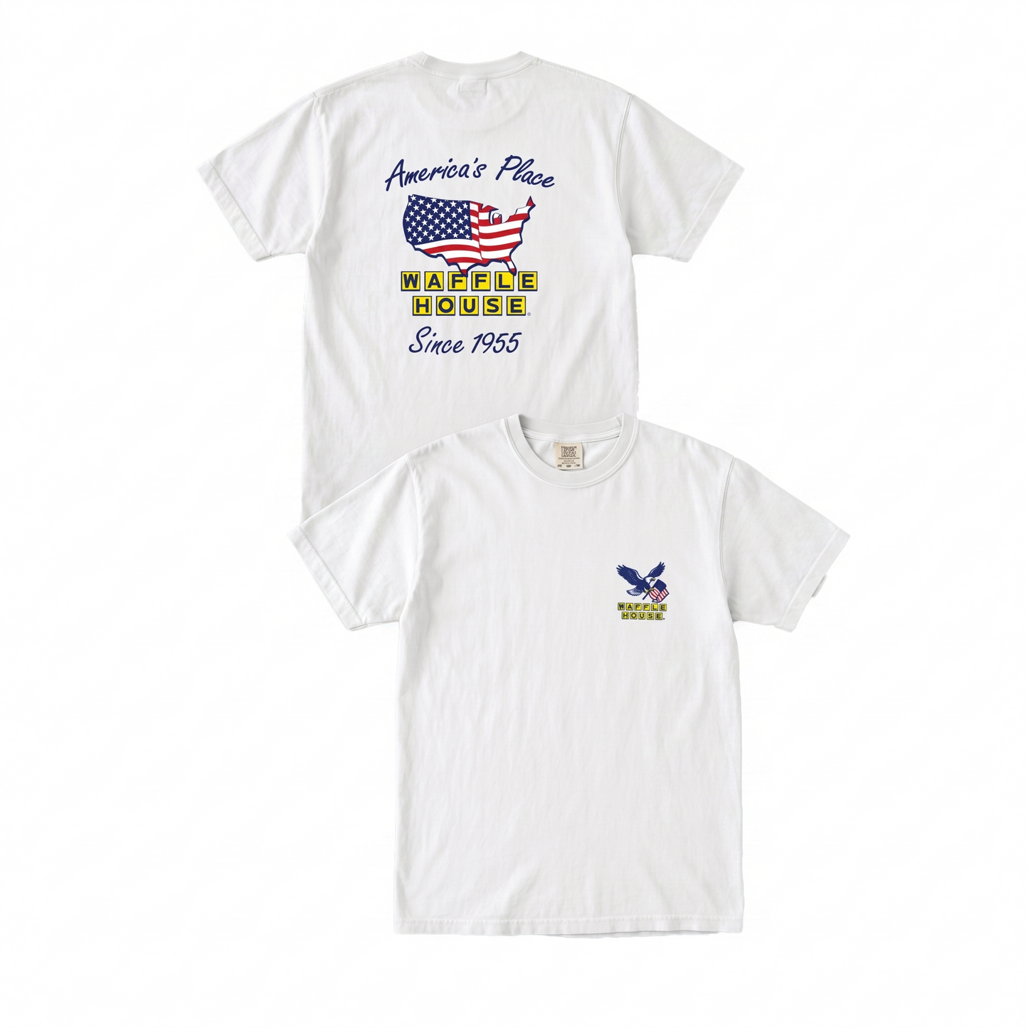 Waffle House Youth Patriotic Shirt