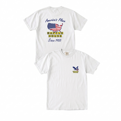 Waffle House Youth Patriotic Shirt