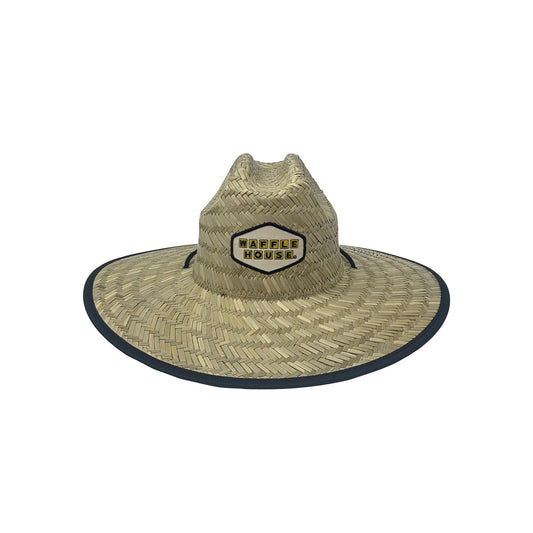 Waffle House Adult Straw Hat
