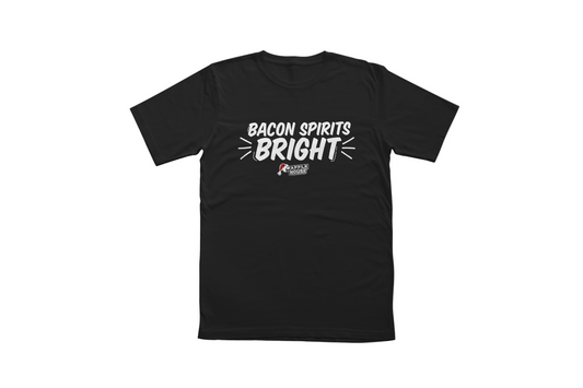 🎁 Waffle House Bacon Spirits Bright T-Shirt (Discount)