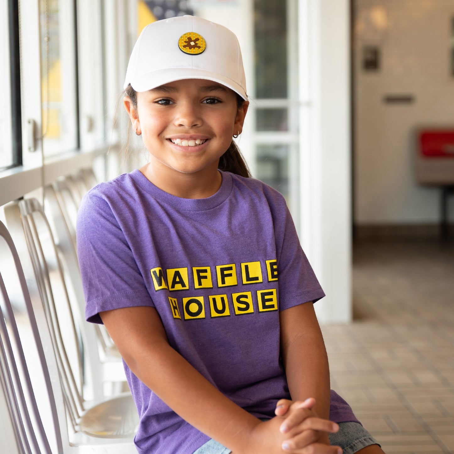Waffle House Youth: Logo Blended Tee
