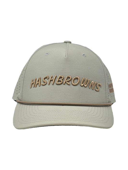 Hashbrowns Raised Lettering Hat