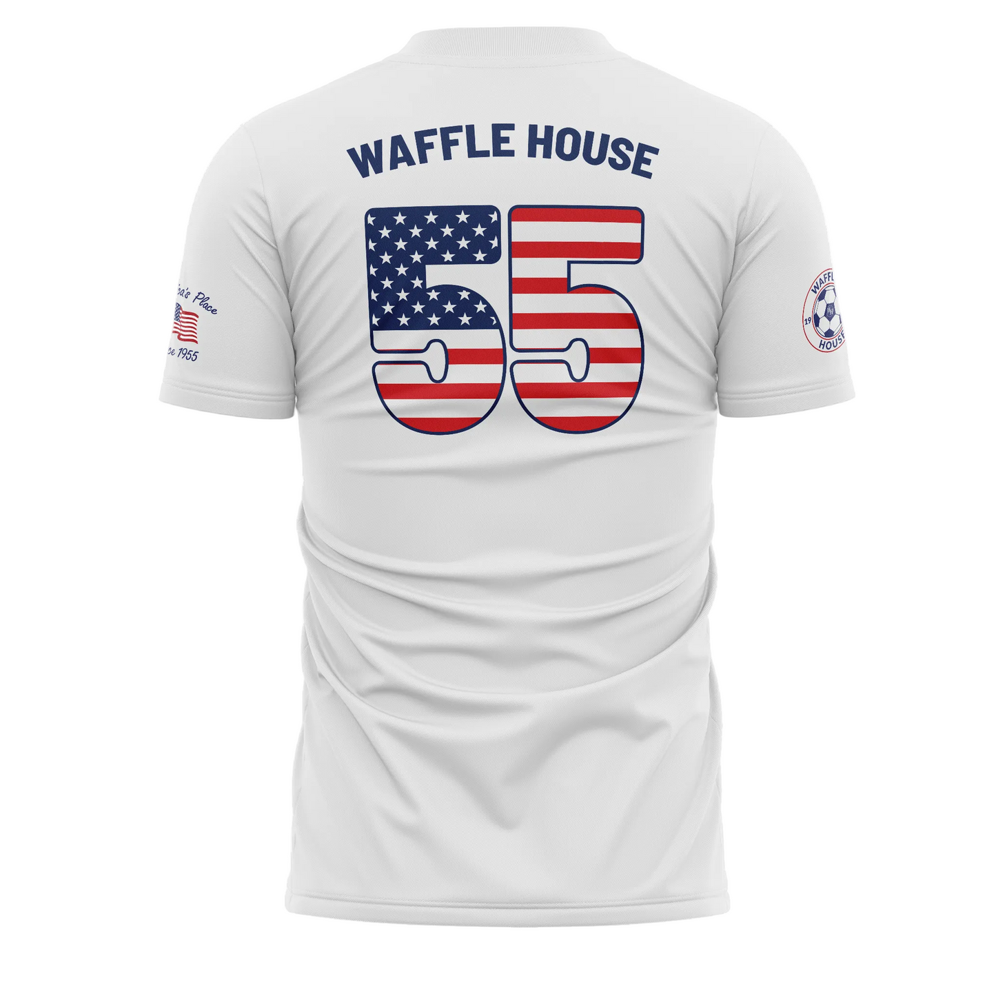 Waffle House Adult Patriotic Jersey
