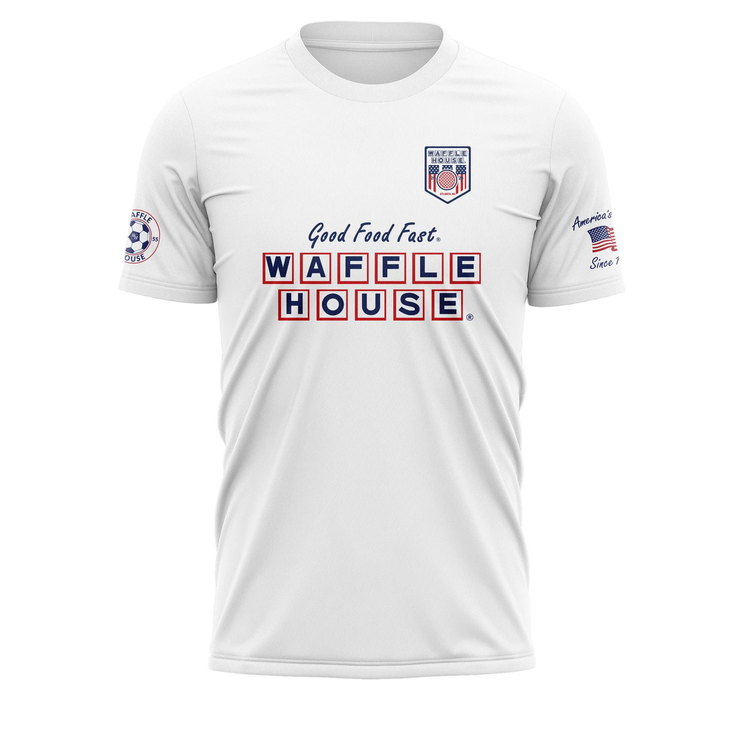 Waffle House Adult Patriotic Jersey