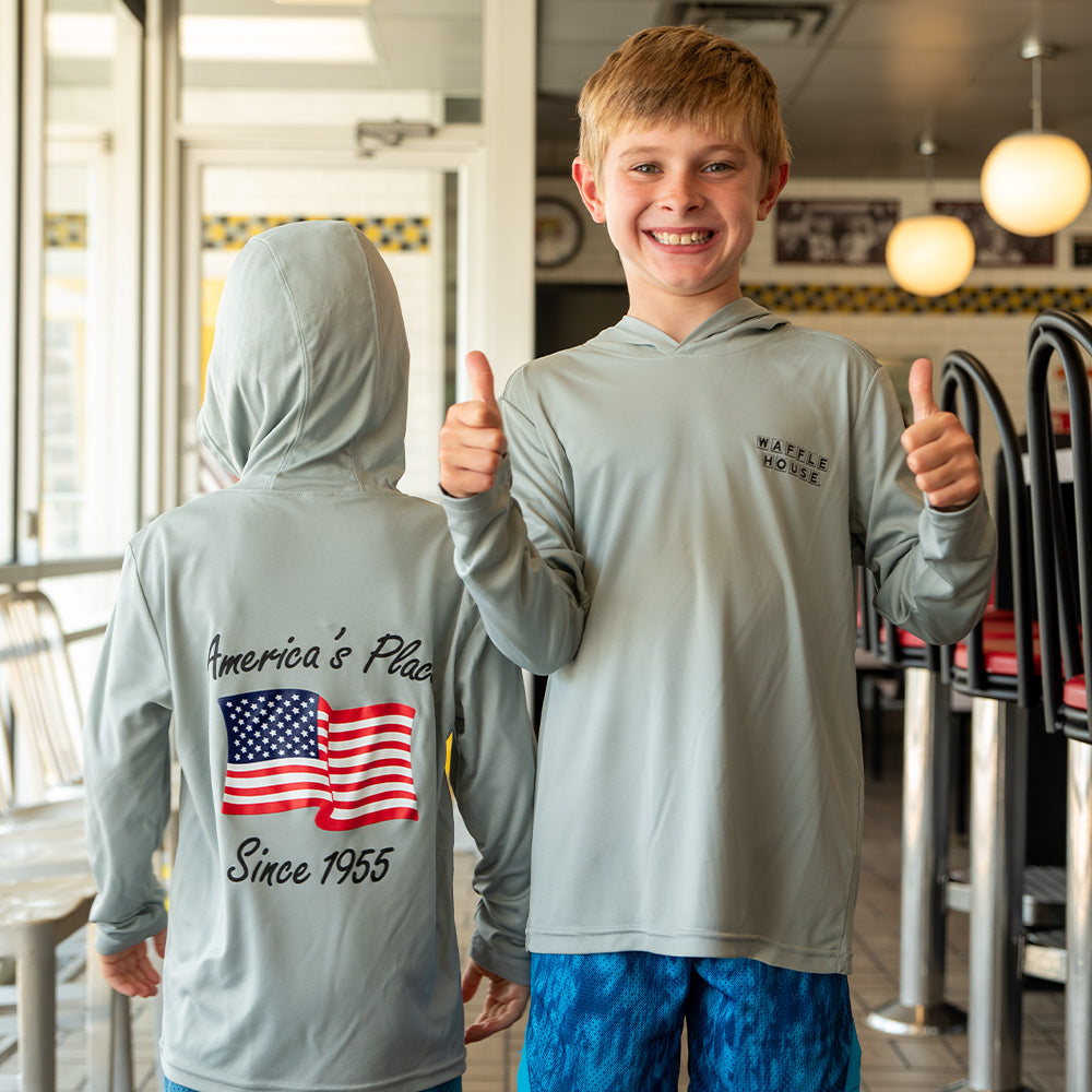 Waffle House Youth Hooded Tee