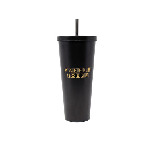 Waffle House Black Tumbler