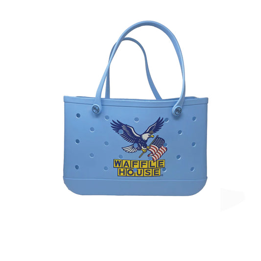 Rubberized Patriotic Beach Bag