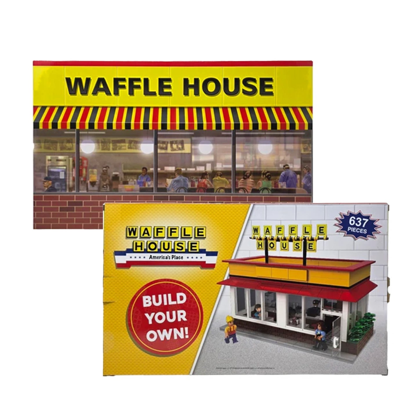 Waffle House Building Block Set