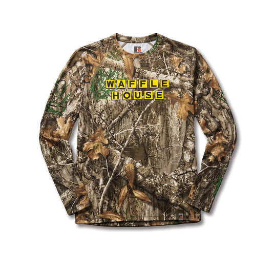 Camo Long Sleeve Performance Tee