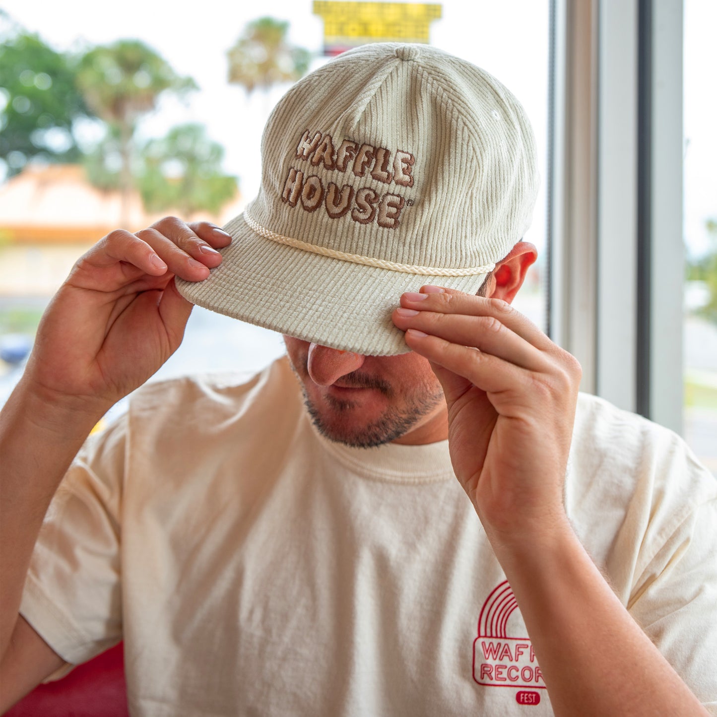 Relaxed Corduroy Retro Hat