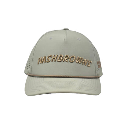 Hashbrowns Raised Lettering Hat