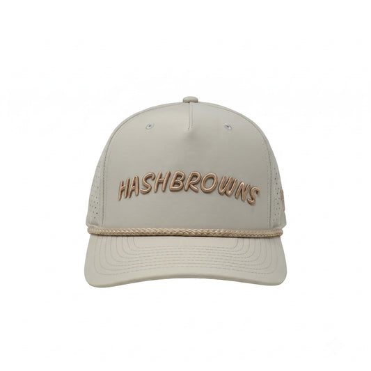 Hashbrowns Raised Lettering Hat