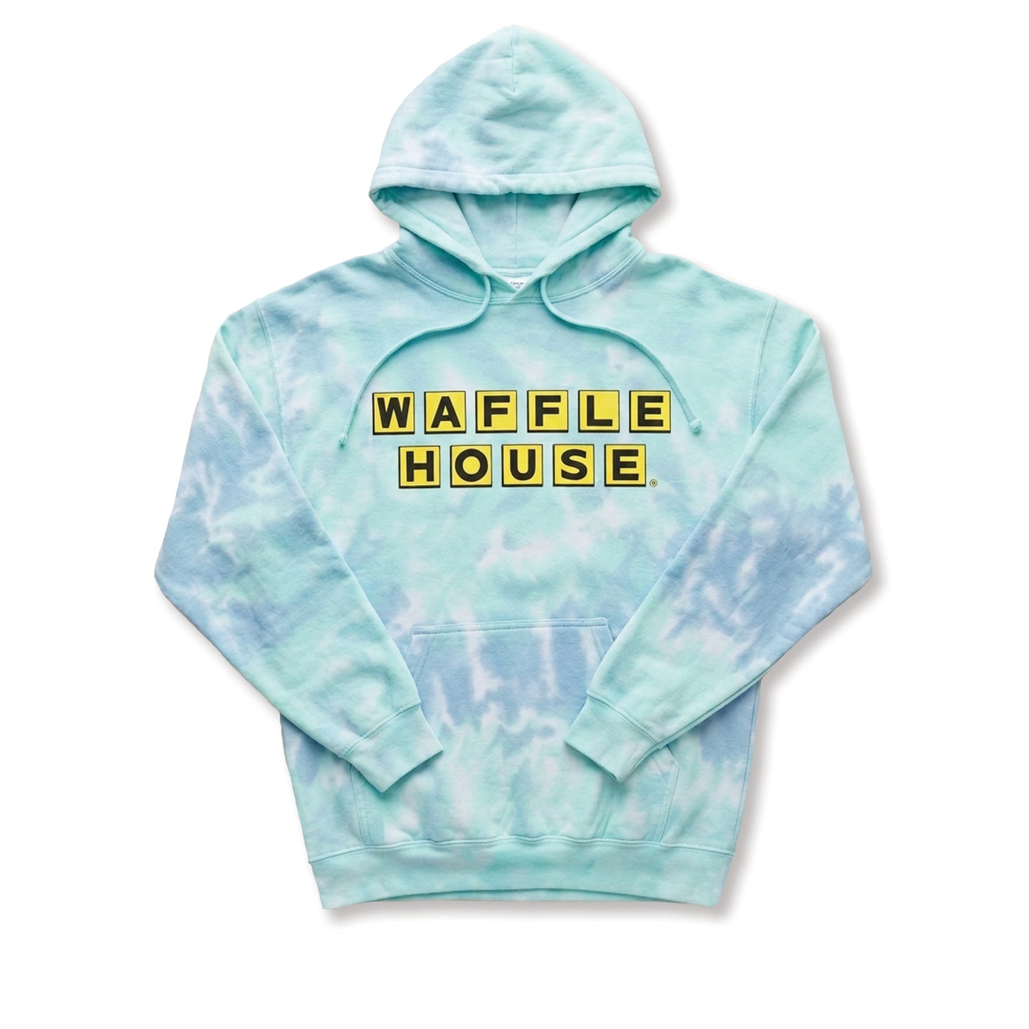 Waffle House Adult Tie Dye Hoodie